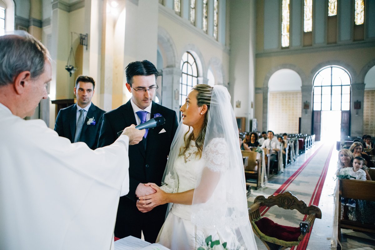 scambio promesse matrimonio Chiesa Tempio della Pace Padova