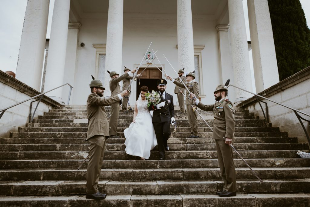 Matrimonio Parata Militare