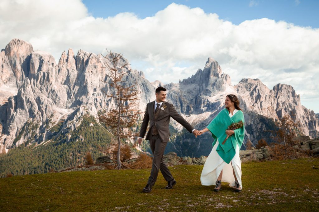 Fotografo di Matrimonio nelle Dolomiti